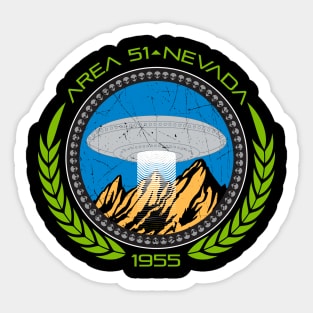 AREA 51 Sticker